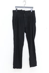 marc le bihan wool long pants 1422 black
